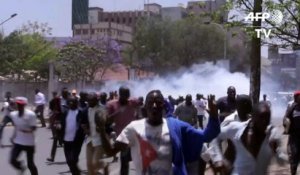 Manifestation contre la Commission électorale dispersée au Kenya