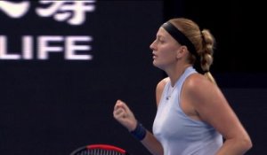 Pékin - Kvitova remporte le duel entre Tchèques