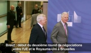 Brexit: 2e round de négociations entre l'UE et le Royaume-Uni