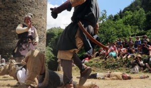 Ambiance à la Fête médiévale de La Brigue