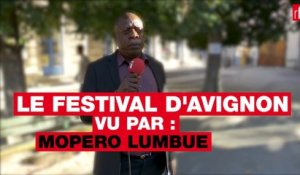Le Festival d'Avignon vu par l'artiste congolais Mopero Lumbue