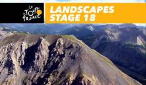 Paysages du jour / Landscapes of the day - Étape 18 / Stage 18 - Tour de France 2017