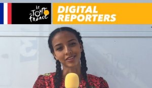 Les digital reporters avec Flora Coquerel / Digital reporters with Flora Coquerel - Tour de France 2017