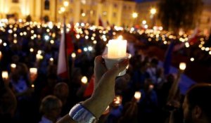 Manifestations pour défendre l'Etat de droit en Pologne