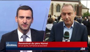 Hommage au père Jacques Hamel: Emmanuel Macron présent à la cérémonie