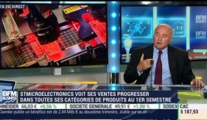 Entreprise du jour: STMicroelectronics confirme son redressement au 1er semestre - 26/07