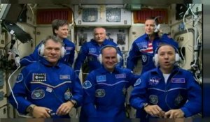 Trois nouveaux spationautes à bord de l'ISS