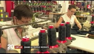 Emploi : l'industrie du textile recrute