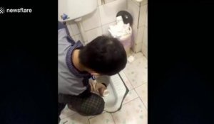 Des employés forcés de boire l'eau des toilettes en Chine lorsque les chiffres sont mauvais !