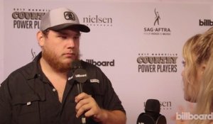 Luke Combs on the Red Carpet at Country Power Players 2017