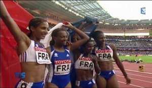 Les champions du monde de l'athlétisme français