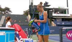 Stanford - Kvitova déroule contre Bondarenko