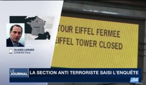 Homme arrêté à la Tour Eiffel avec un couteau: la section antiterroriste saisie
