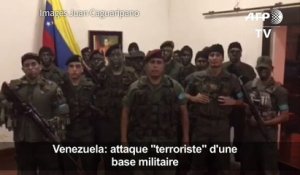 Attaque "terroriste" d'une base militaire au Venezuela