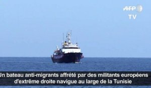 Un port tunisien se mobilise contre un bateau anti-migrants