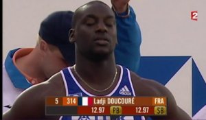 Mondiaux d'athlétisme : Il y a 12 ans... Ladji Doucouré était sacré sur 110m haies