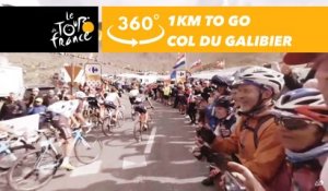 1km before the summit of the Galibier - 360° - Tour de France