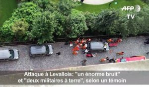 A Levallois, "un énorme bruit", selon un témoin