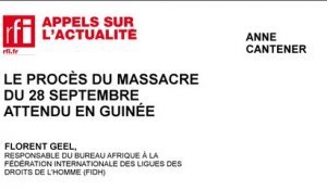 Le procès du massacre du 28 septembre attendu en Guinée