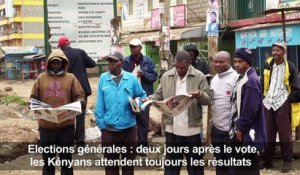 Deux jours après le vote, les Kenyans attendent toujours