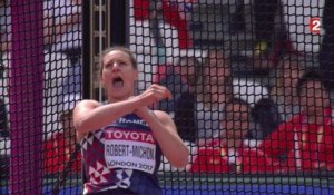 Mondiaux d'athlétisme : Mélina Robert-Michon en finale du disque avec son record de saison