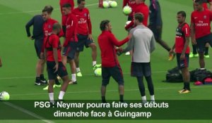 Football/Ligue1: Neymar pourra joure face à Guingamp