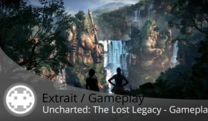 Extrait / Gameplay - Uncharted: The Lost Legacy - 30 secondes de gameplay à la dynamite !