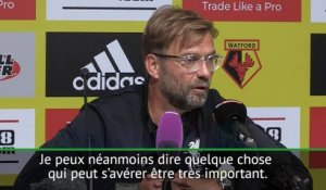 Liverpool - Klopp : ''Je ne prends pas les décisions''