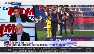 L'incroyable engouement des médias brésiliens pour la première de Neymar au Roudourou