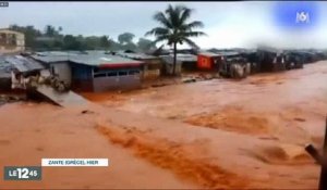 Sierra Leone : Les impressionnantes images des innondations - Regardez