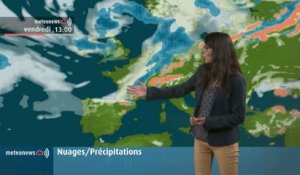 Le bulletin météo du 18-08-2017 04 heures