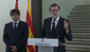 Rajoy : "C'est une bataille mondiale" contre le terrorisme