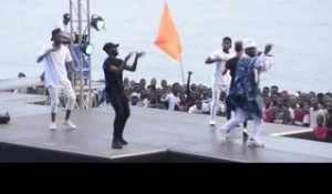 PRESTATION D'ABOU NIDAL AU BEACH DE LA 2 A PORT BOUET sur INFOSDEBABI TV