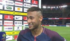 Ligue 1 - Neymar avec Laurent Paganelli