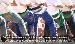 Des colosses à la force herculéenne se défient au Pays basque