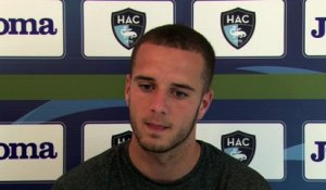 Avant Nîmes - HAC, interview de Victor Lekhal