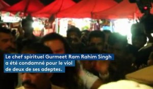 Inde : au moins 22 morts dans des heurts après la condamnation pour viol d'un gourou