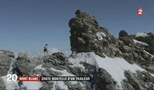 La mort d'un traileur sur les pentes du Mont-Blanc