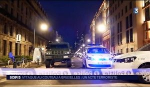 Bruxelles : des militaires visés par une attaque au couteau