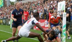 (Résumé) Petite finale de la coupe du monde de rugby féminin France / USA