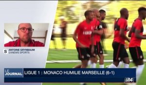 Ligue 1 : Monaco humilie Marseille (6-1)