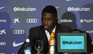 Barça - Dembélé : ''Avec les meilleurs joueurs au monde''