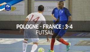 Futsal : Pologne-France (3-4), les buts