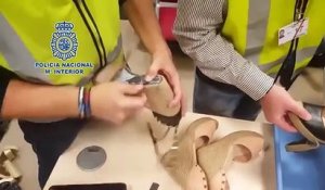Une femme arrêtée avec 180 000 euros dans ses chaussures à la douane espagnole