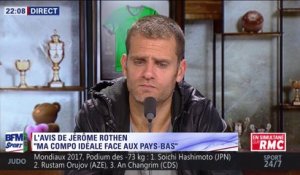 Jérôme Rothen donne sa compo idéale pour France – Pays-Bas
