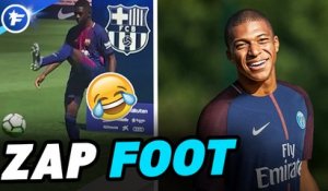 Le fail de Dembélé, l'annonce de Mbappé, le beau geste de Messi | ZAP FOOT