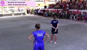 Finales simple et combiné, Euro féminin, Saluzzo 2017
