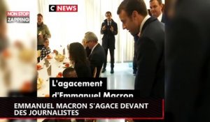 Emmanuel Macron s’emporte contre des journalistes