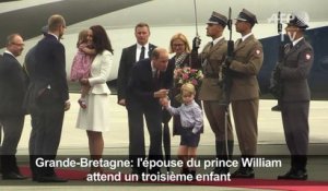 GB: le prince William et Kate attendent un troisième enfant