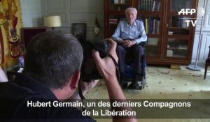 Hubert Germain, un des derniers Compagnons de la Libération